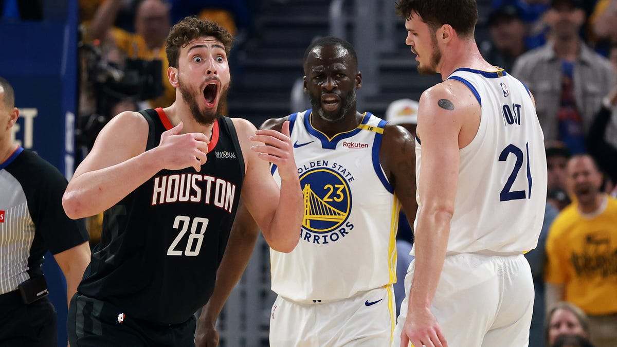 Rockets-Warriors rivalry grows as Draymond Green, Alperen Sengun spar