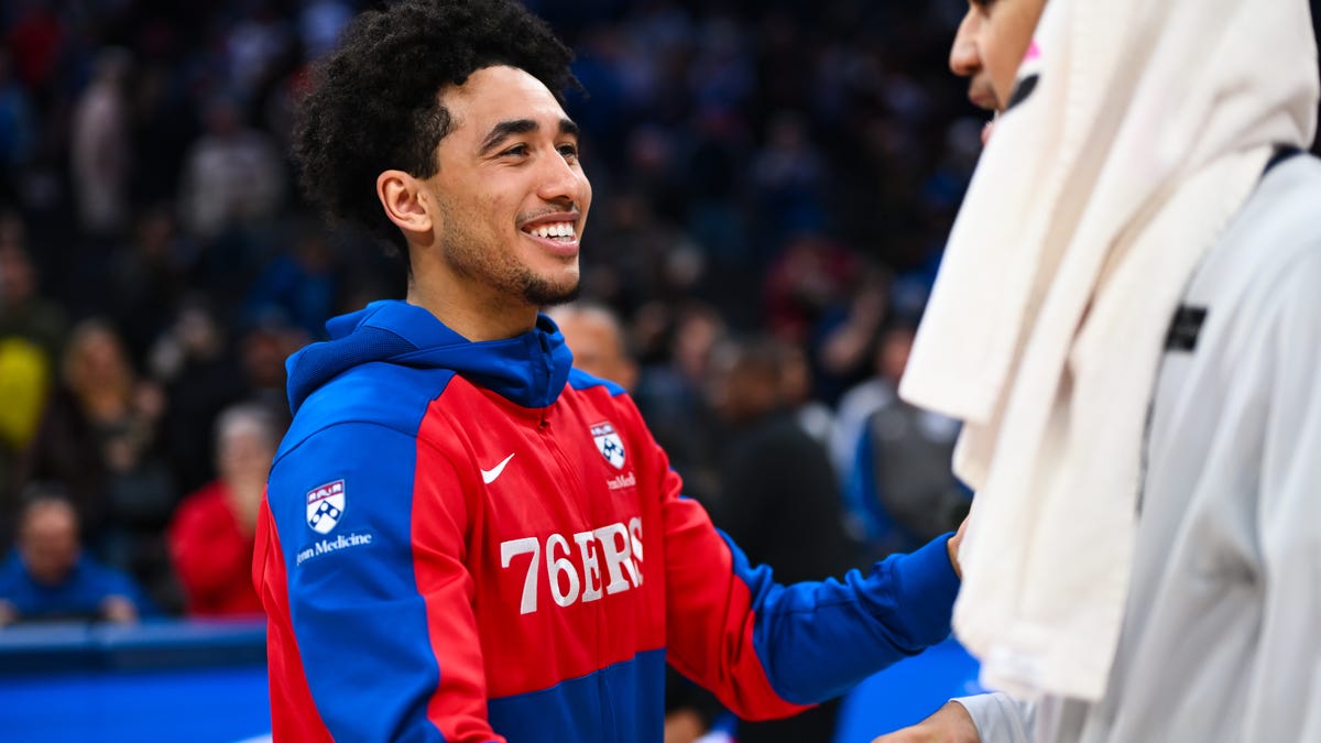 Sixers' Jared McCain on first meeting Joel Embiid