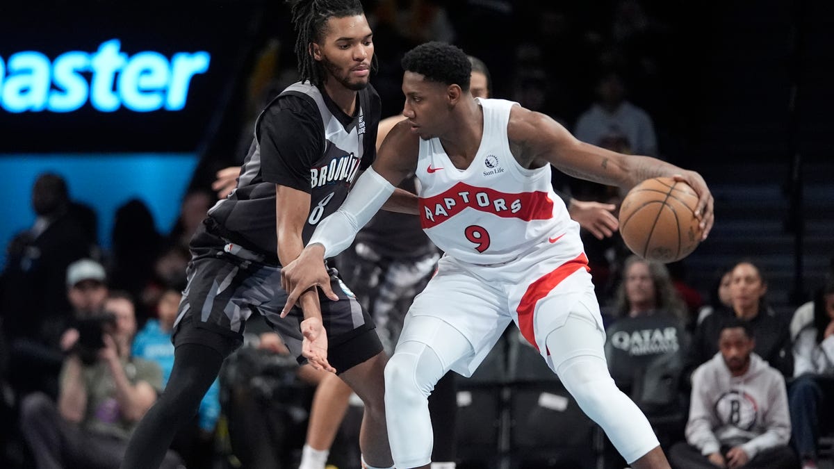 Should the Nets consider trading for Raptors F RJ Barrett?