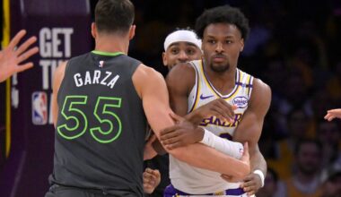 How can Luka Garza earn minutes for the Celtics?