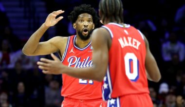 Projected Sixers starting lineup receives middle of the league ranking