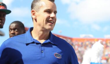 Florida football to honor Hall of Fame basketball coach Billy Donovan