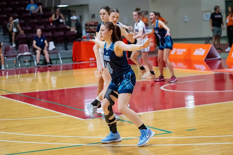 Saia Brown and her fellow Team NT players defeated Yukon 62-40 on Aug. 14, 2025.