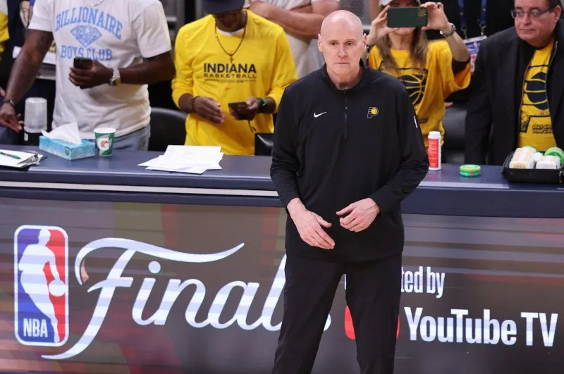 Head coach Rick Carlisle led the Indiana Pacers to their first NBA Finals appearance since 1999-2000 in 2024-25. File Photo by Aaron Josefczyk/UPI
