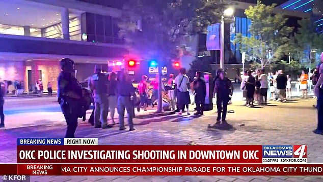 Oklahoma City police said the victim is expected to make a full recovery after the shooting