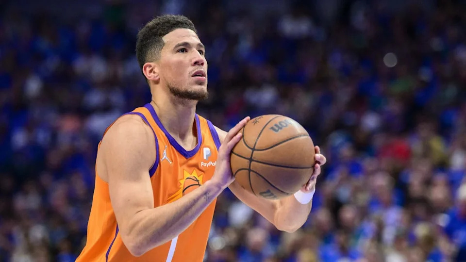 Devin Booker© Jerome Miron-Imagn Images