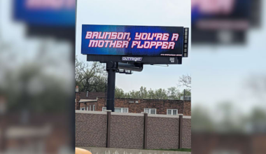 Billboards in Metro Detroit call out Knicks star Jalen Brunson for flopping during recent games