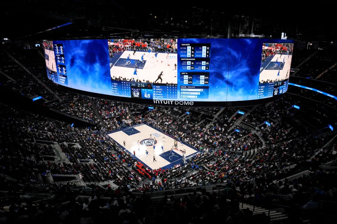 Clippers, Intuit Dome: named NBA team Partnership award