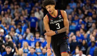 Attacking the offseason more than ever, Jaylin Stewart is determined to break through for UConn men