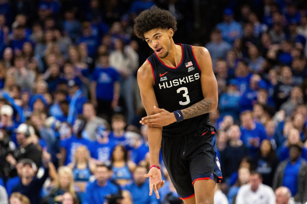 Attacking the offseason more than ever, Jaylin Stewart is determined to break through for UConn men