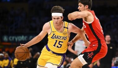 Austin Reaves, Lakers, Rockets