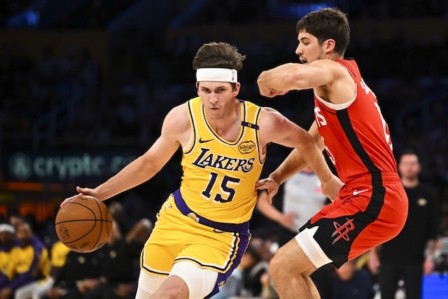 Austin Reaves, Lakers, Rockets