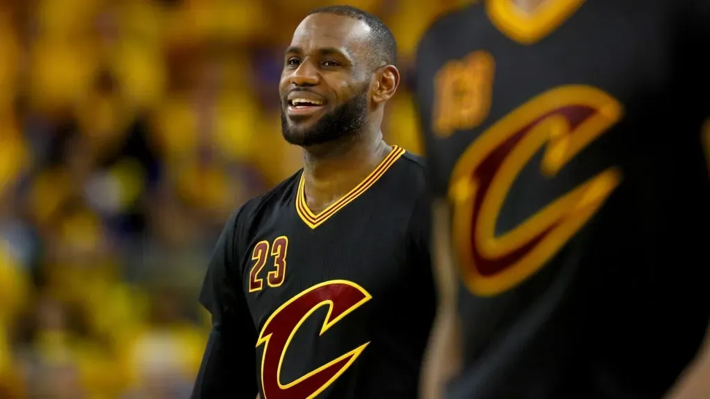 LeBron James playing for Cleveland Cavaliers in 2016