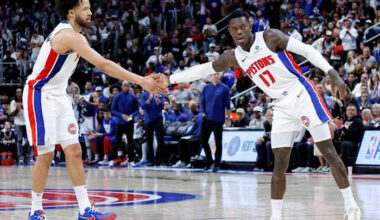 Detroit Pistons eye first home playoff win in Little Caesars Arena history vs. Knicks