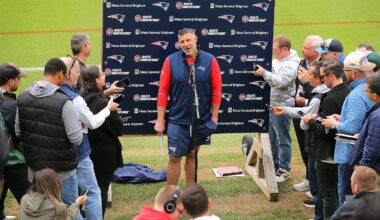 Could fans soon be included, and even ask questions, in media sessions with Patriots coach Mike Vrabel?