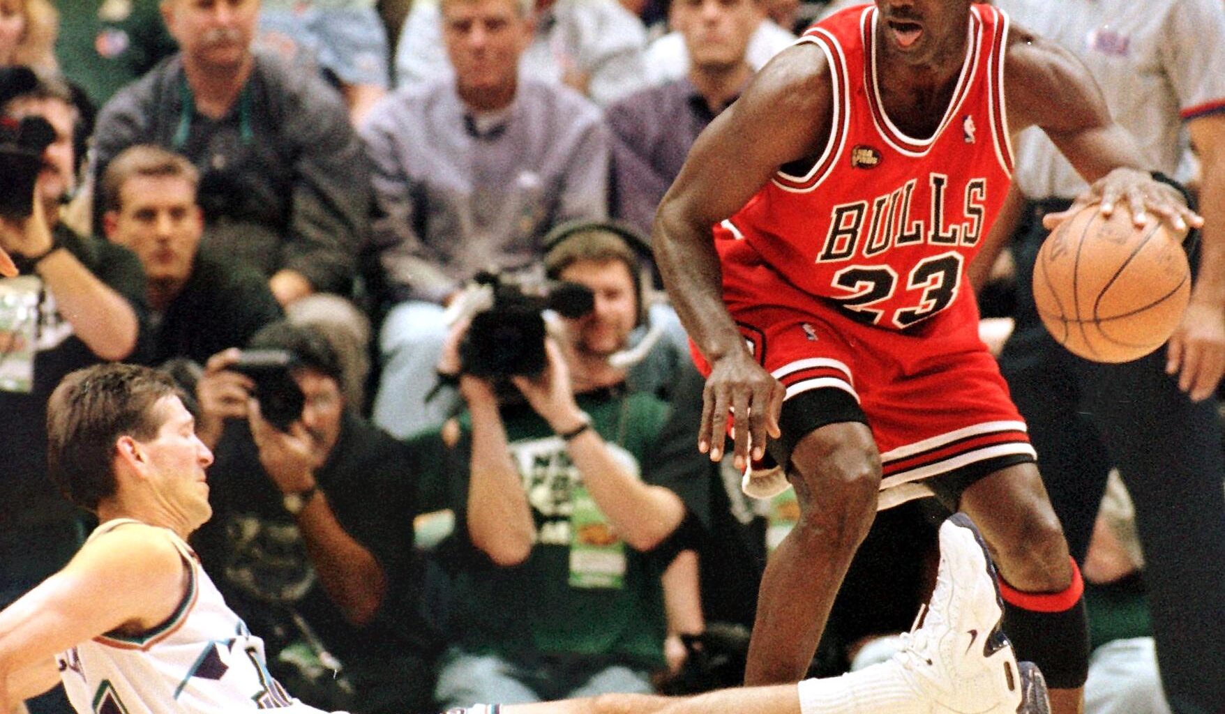 The lowest points total ever scored in a NBA Finals game was vs Michael Jordan’s Chicago Bulls