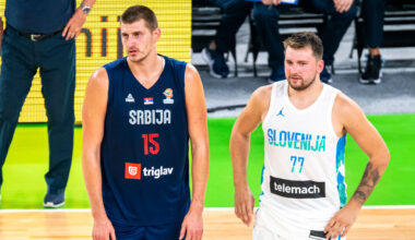 Jokic's Serbia routs Donic's Slovenia in last EuroBasket tune-up