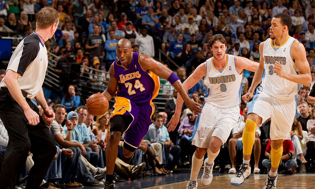 Group of former Denver Nuggets players win title trophy