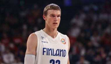 Lauri Markkanen #23 of Finland