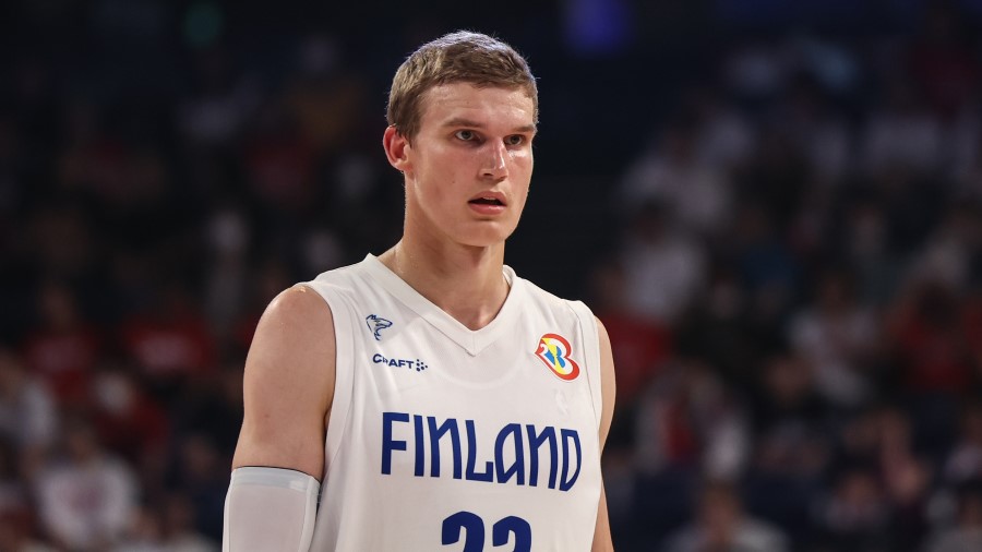 Lauri Markkanen #23 of Finland
