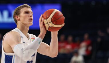 Lauri Markkanen #23 of Finland
