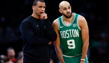 Derrick White reveals what happened when Joe Mazzulla came to visit him this offseason, ‘it’s probably more pressure…’