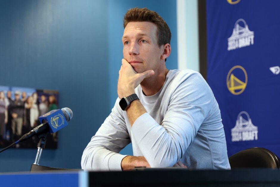 Golden State Warriors' General Manager Mike Dunleavy Previews The Upcoming NBA Draft