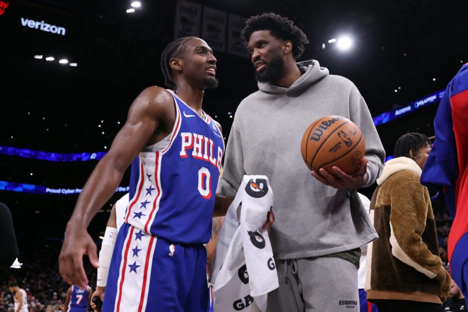 Tyrese Maxey and Joel Embiid have been teammates for five years now