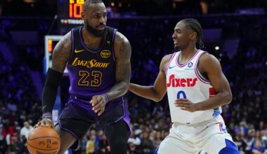 Tyrese Maxey admits 'weird' thing with LeBron James is now 'fun', but he still has to reject LA Lakers star's one wish