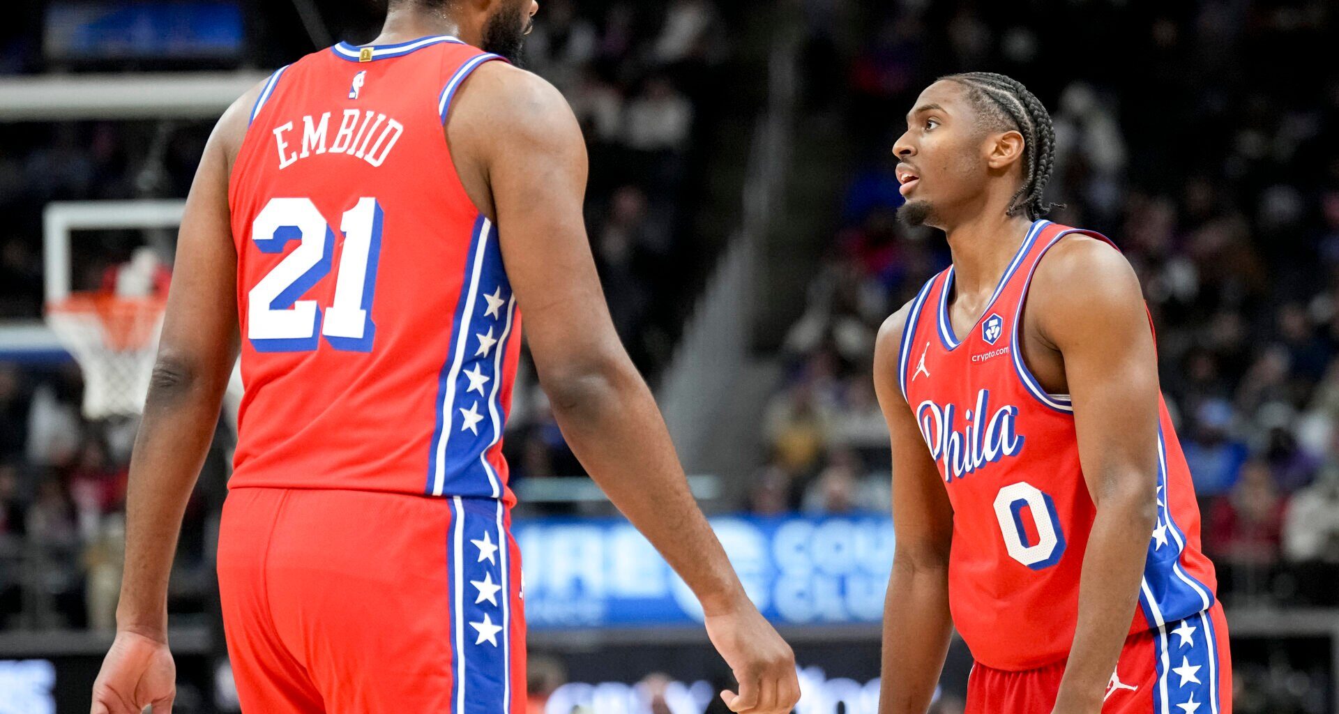 Tyrese Maxey reveals what it has been like playing alongside Joel Embiid on the 76ers, 'I'm just...'