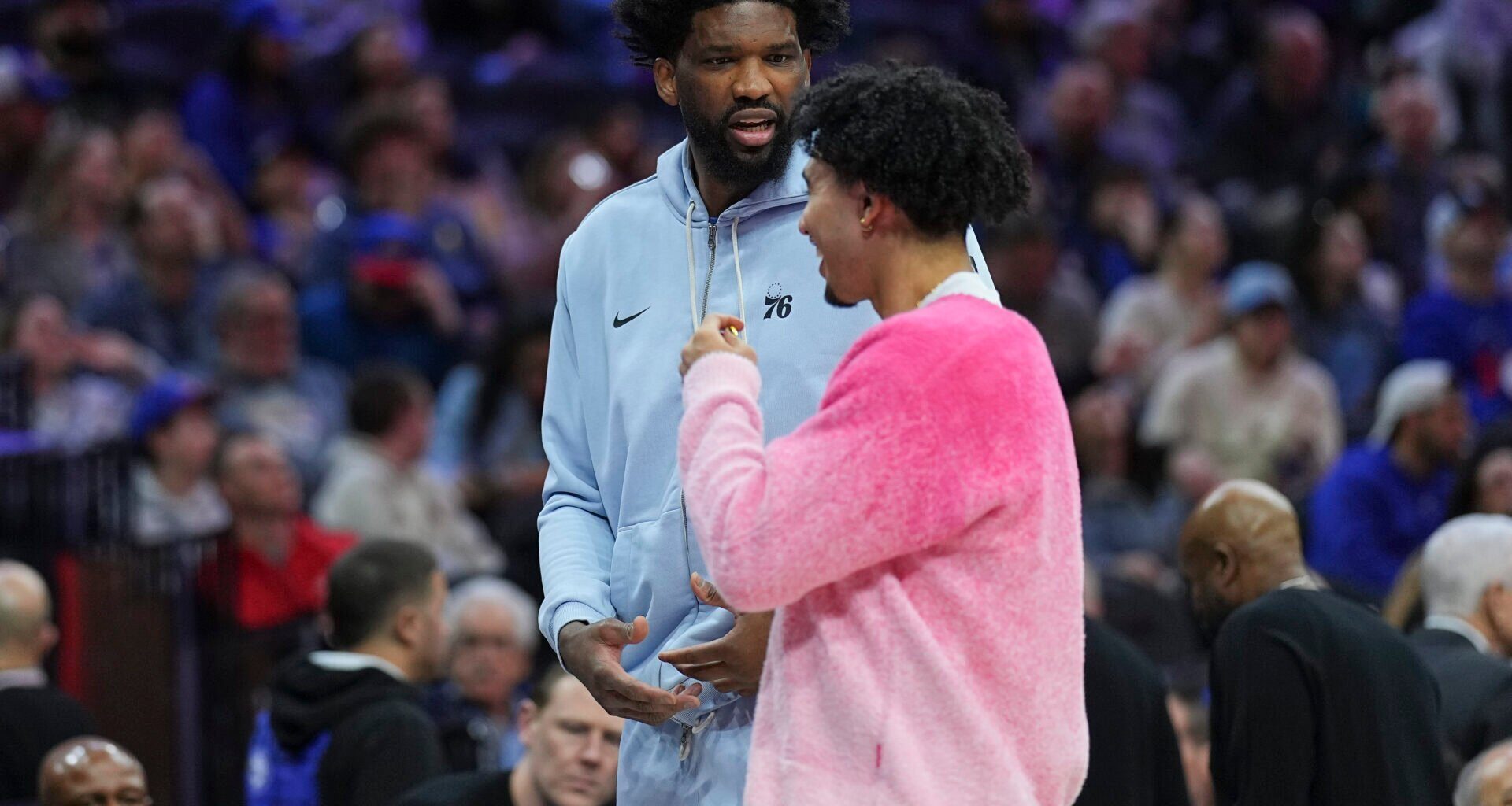 Jared McCain says Joel Embiid surprised him when he first met him, people get his 76ers teammate wrong