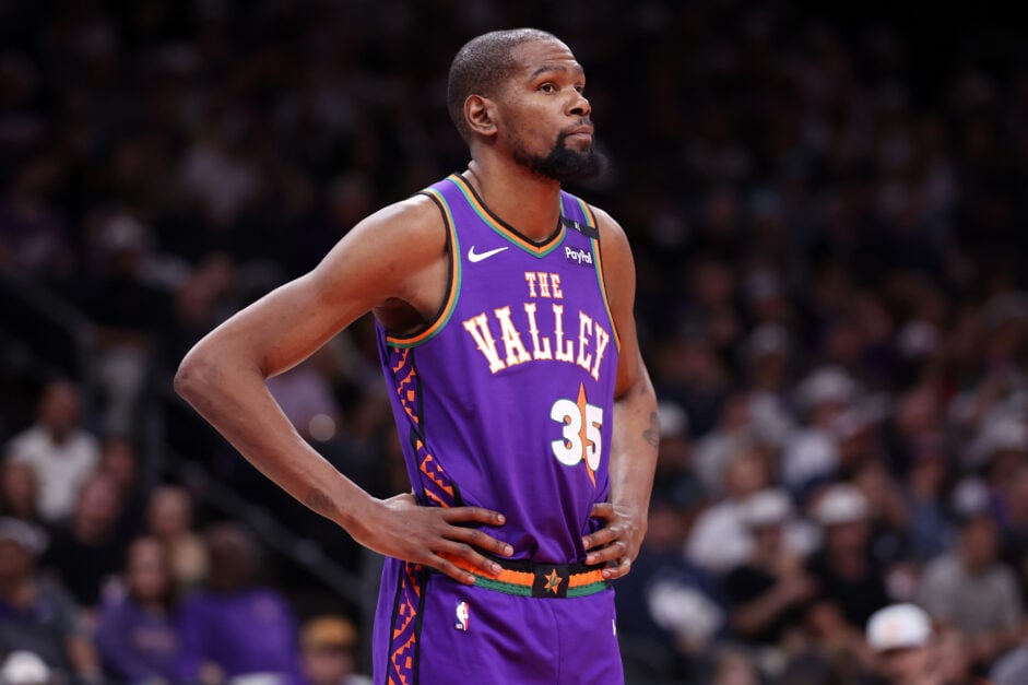 Kevin Durant during his time with the Phoenix Suns.