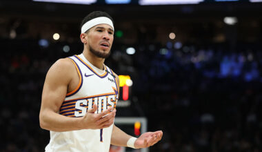 Where do Devin Booker and the Phoenix Suns fit in the tiers of the Western Conference in 2025-26?...