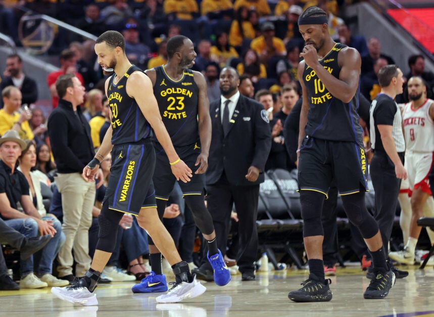 Golden State Warriors Big 3 last season