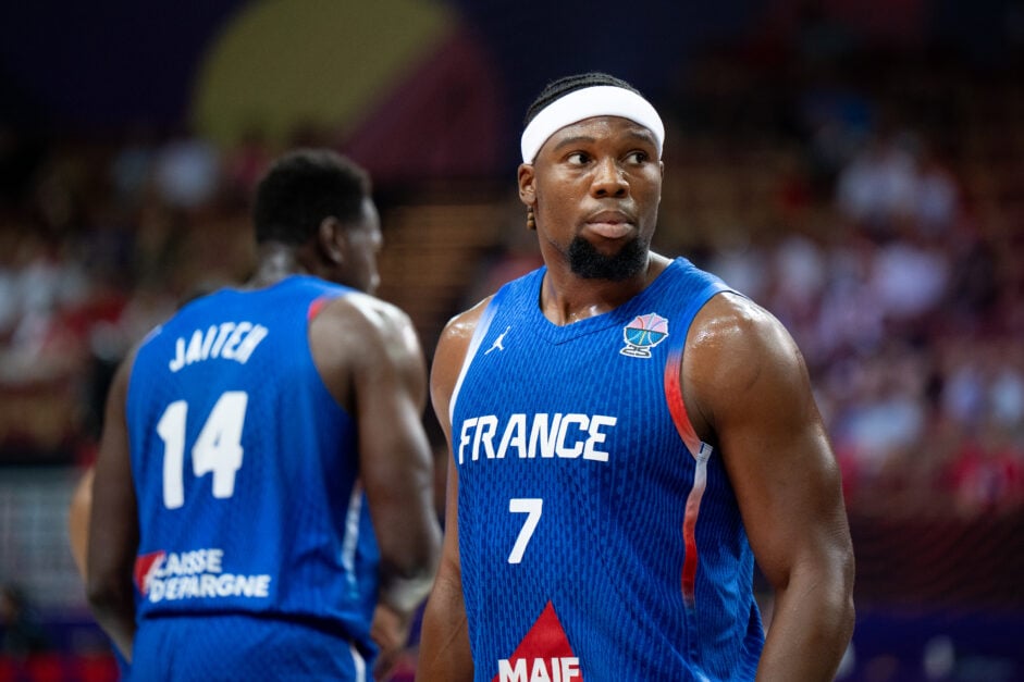 Guerschon Yabusele is captaining the French national team at the EuroBasket