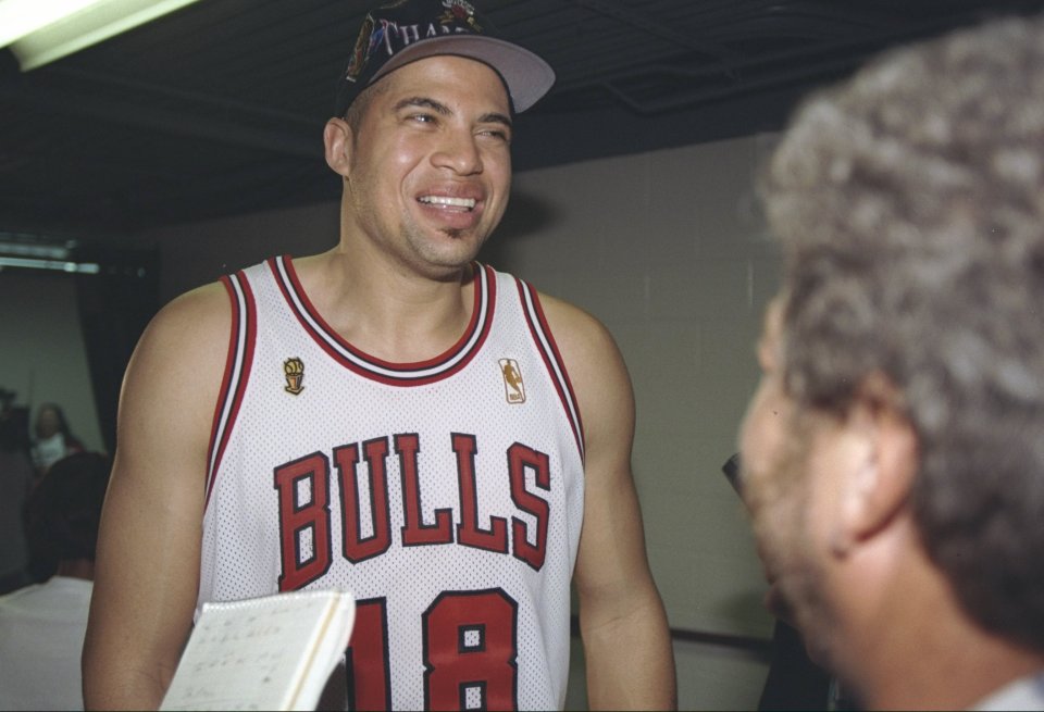 Bison Dele was part of the 1997 championship-winning Bulls team