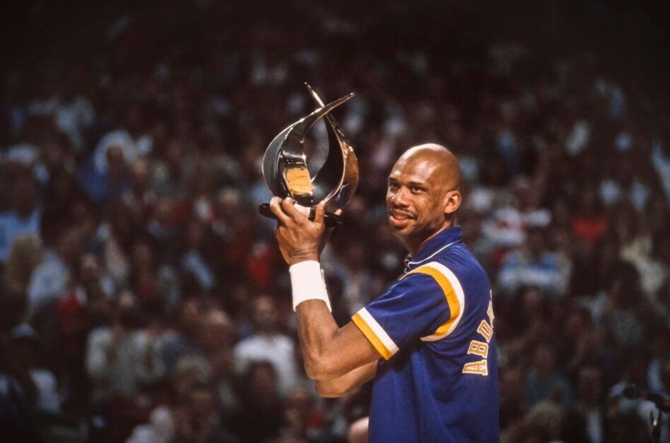 Kareem Abdul Jabbar In his retirement year
