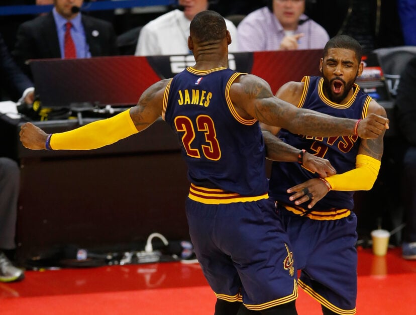 LeBron James and Kyrie Irving led the Cleveland Cavaliers to their first championship in 2016