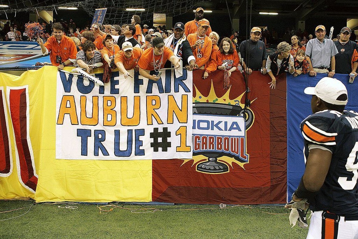 Auburn’s claim of 7 football titles is a throwback to a flawed system. Don’t blame the Tigers