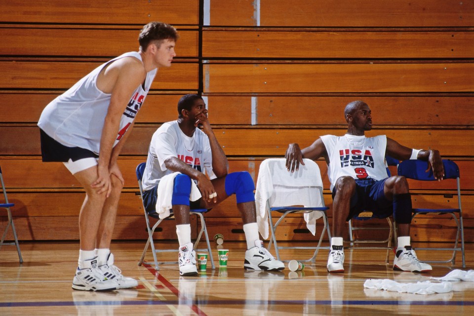 Laettner also played with Jordan on the Team USA Olympic team