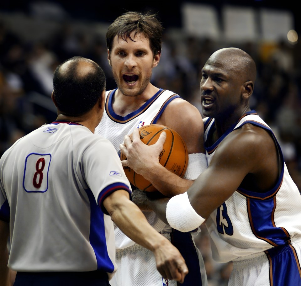 Laettner played with Jordan on the Wizards
