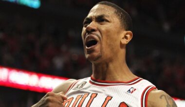 Derrick Rose in action