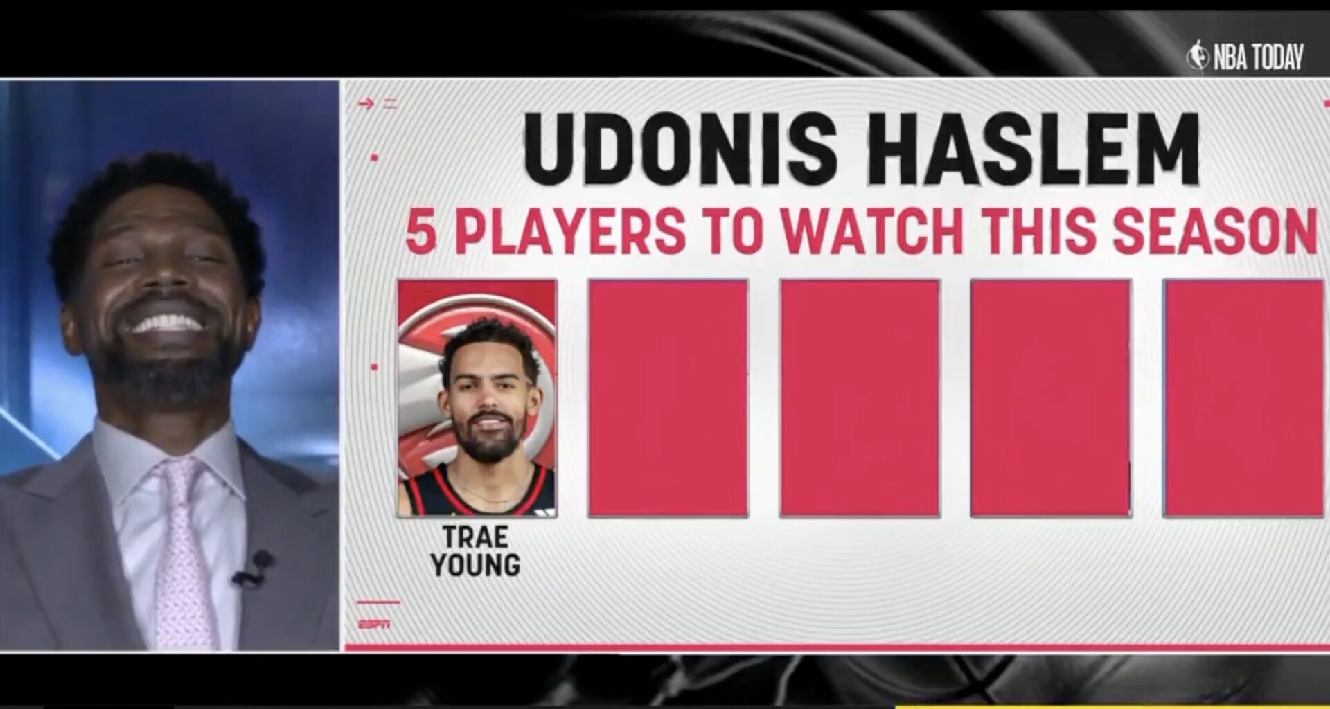 Udonis Haslem butchers name of former No. 1 pick