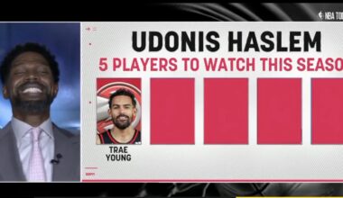 Udonis Haslem butchers name of former No. 1 pick