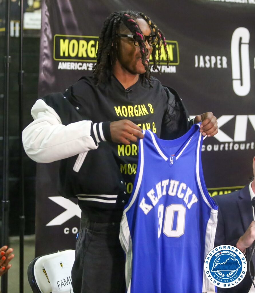 Jasper Johnson announces his commitment to Kentucky - Dylan Ballard