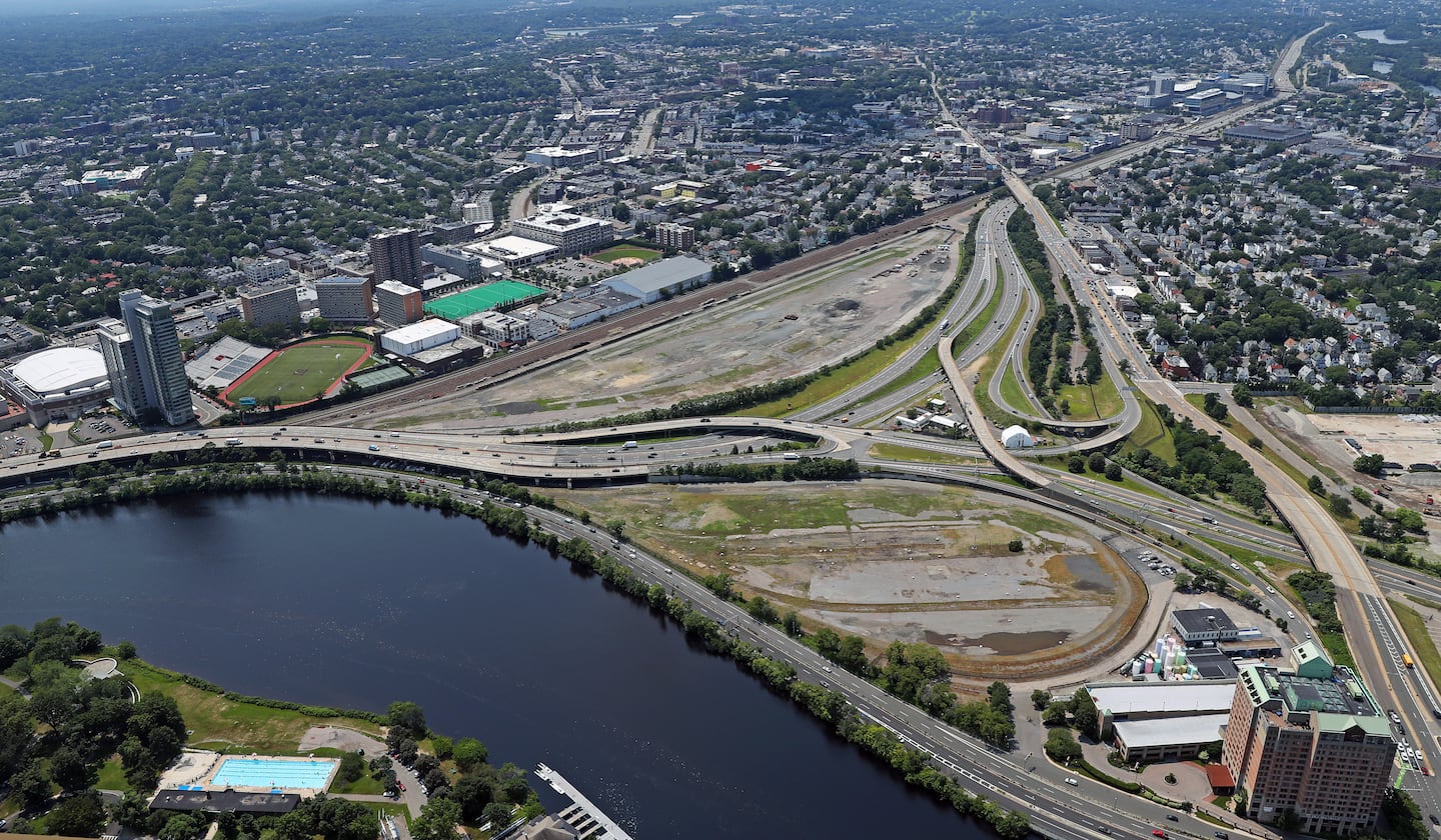 Straightening I-90 in Allston will open up dozens of acres for development, including the former rail depot Beacon Park Yard, and create a new bus-and-transit hub dubbed West Station.