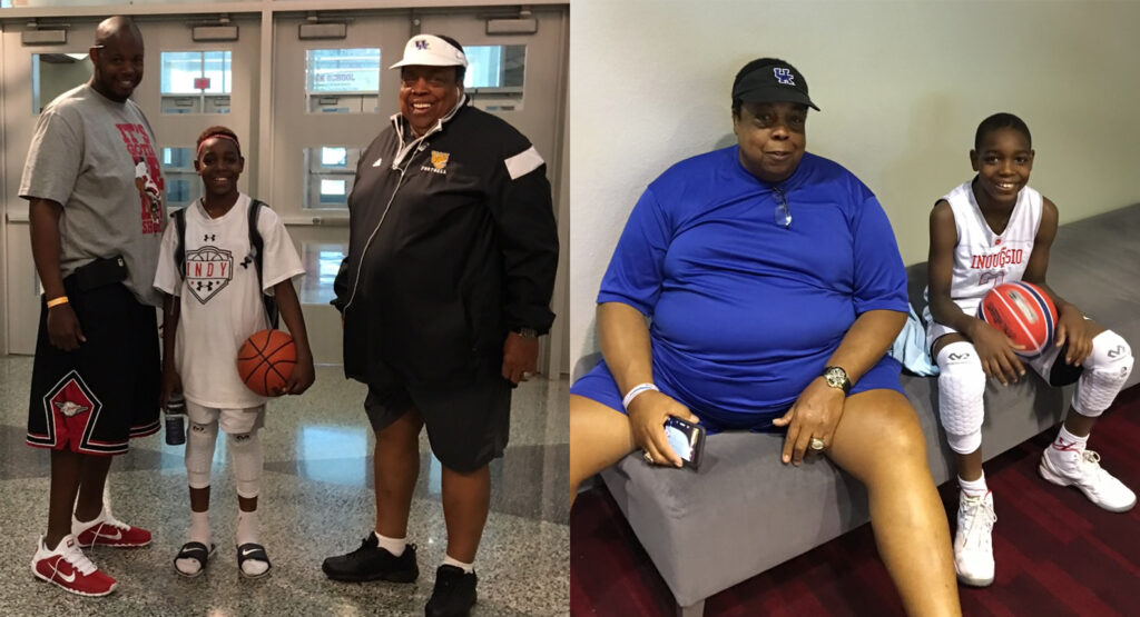 Jasper Johnson with his father Dennis and grandfather Alvis (Courtesy of the Johnson Family)