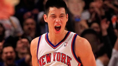 Jeremy Lin back in his New York Knicks days (X)