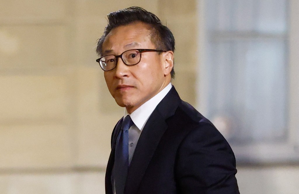 Nets owner Joe Tsai is pictured.
