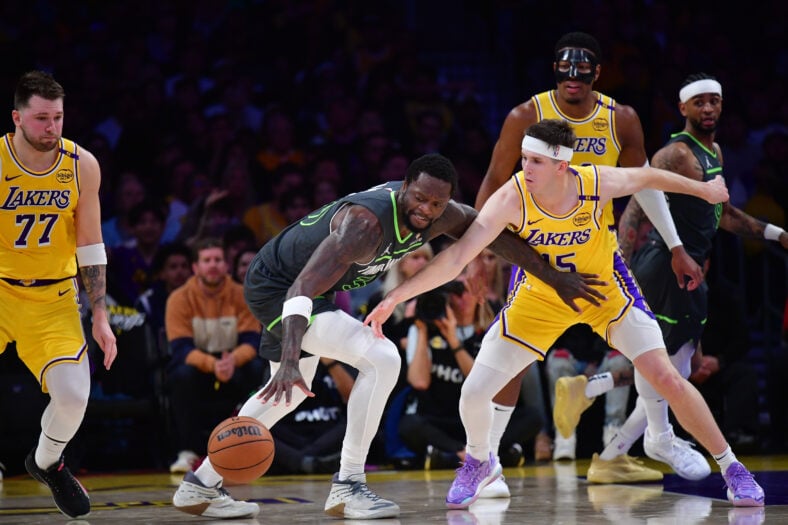 NBA: Playoffs-Minnesota Timberwolves at Los Angeles Lakers